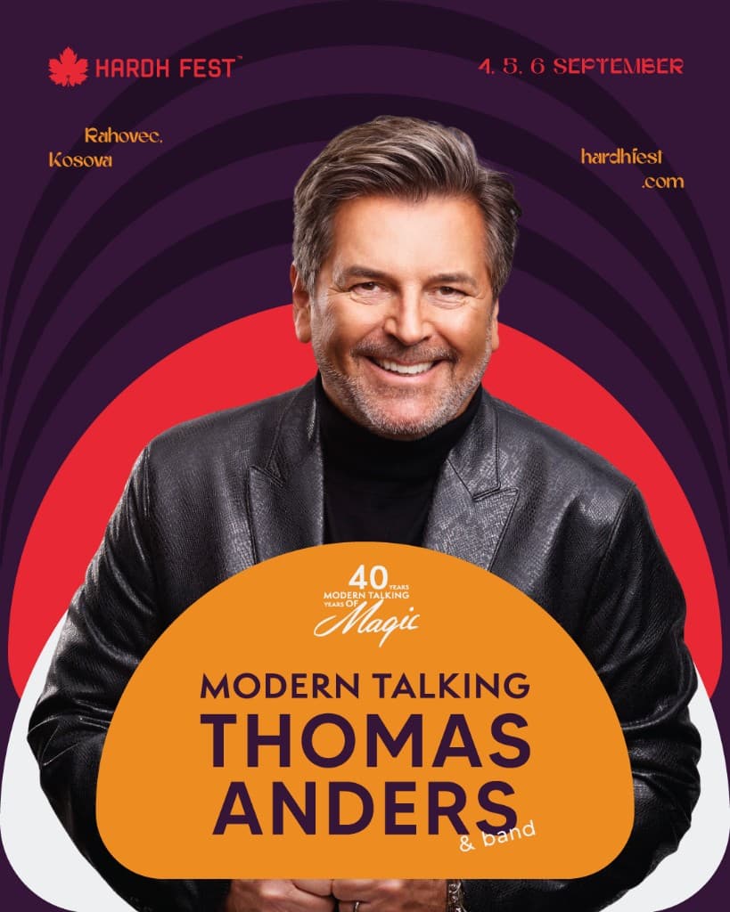 Thomas Anders - Modern Talking në Hardh Fest 2026